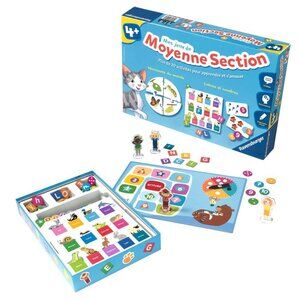 New Sealed Ravensburger Mes jeux de moyenne section (My Middle Section Games)
